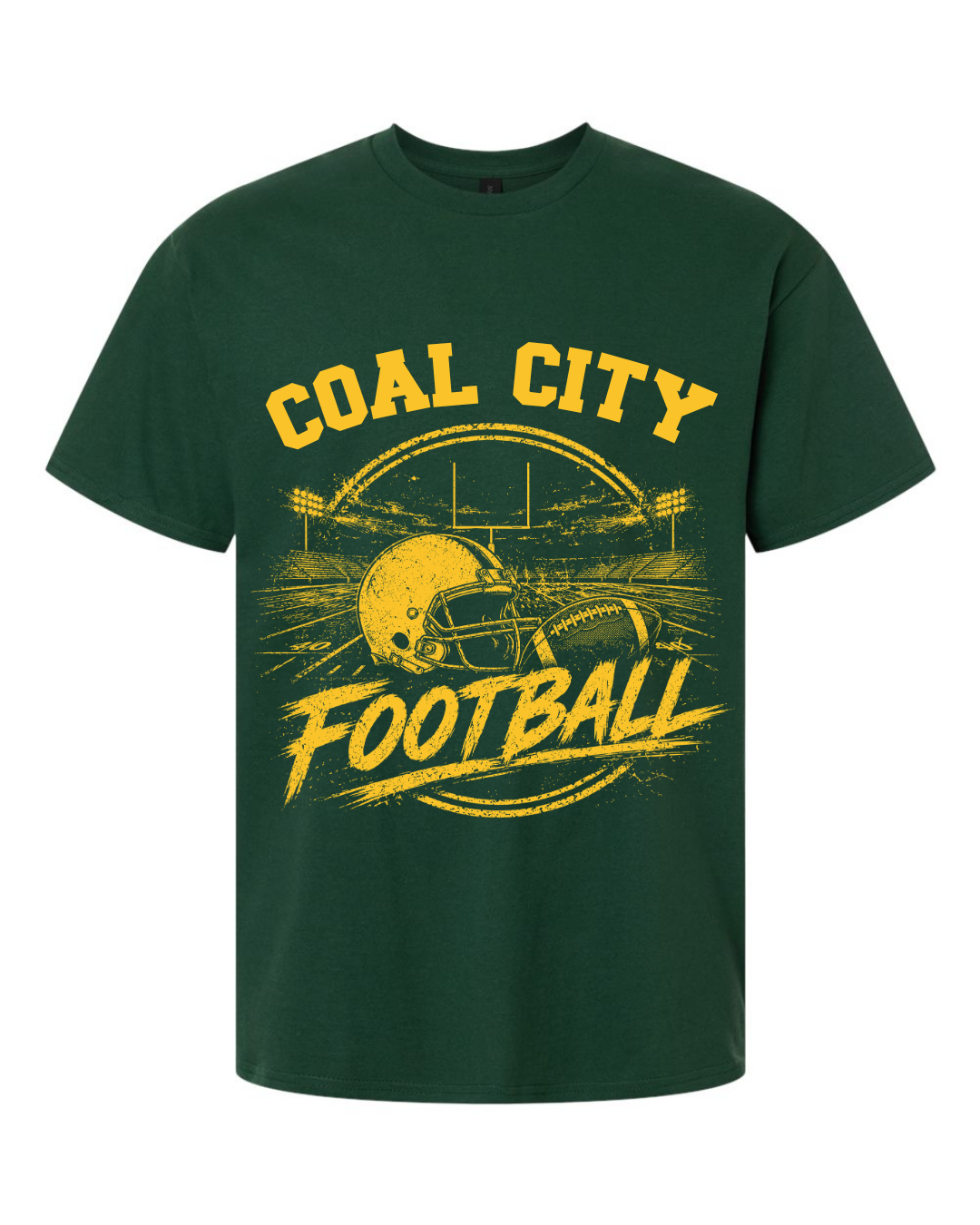 Coal City Football Adult T-Shirt (Gildan)