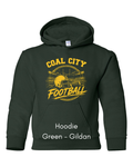 Yellow Coal City Football CC12- GILDAN YOUTH