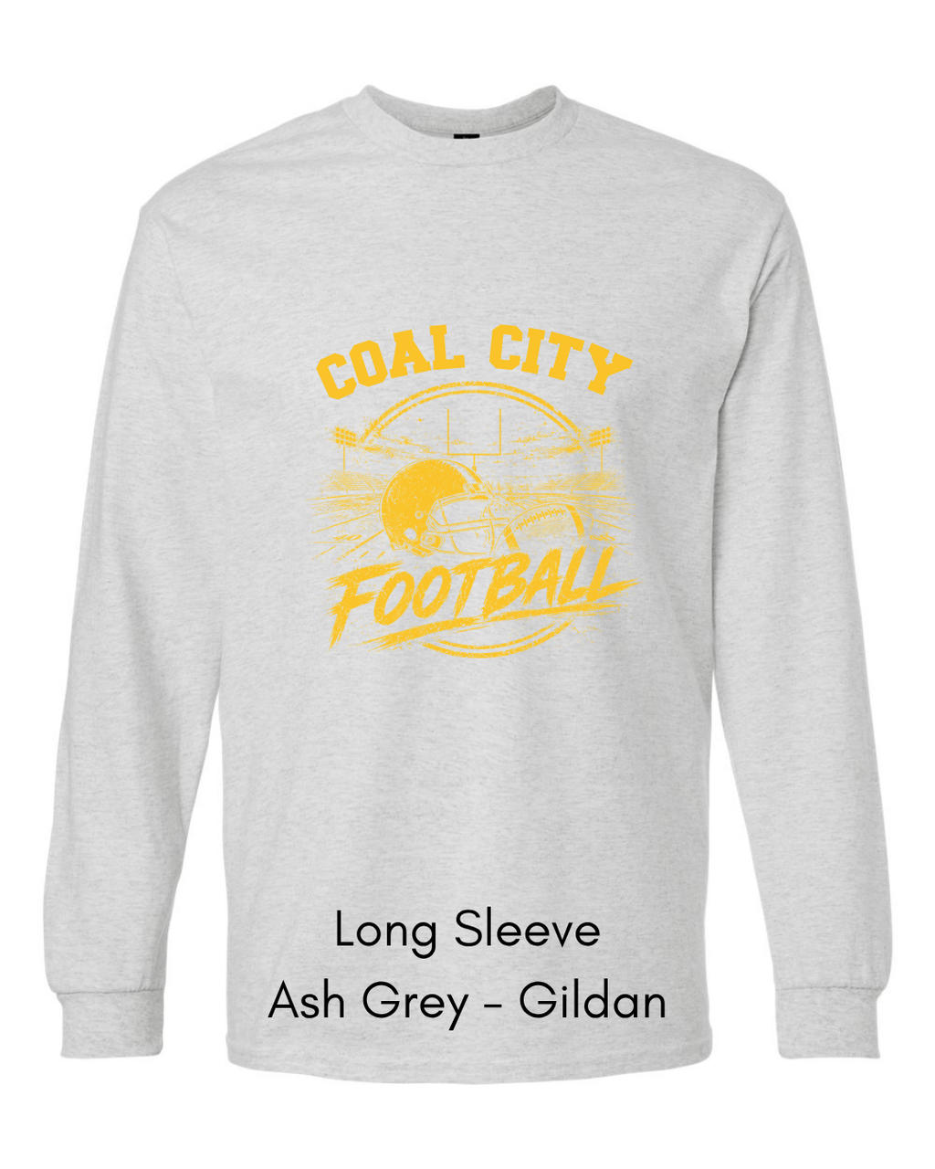 Coal City Football Yellow - Adult cc12
