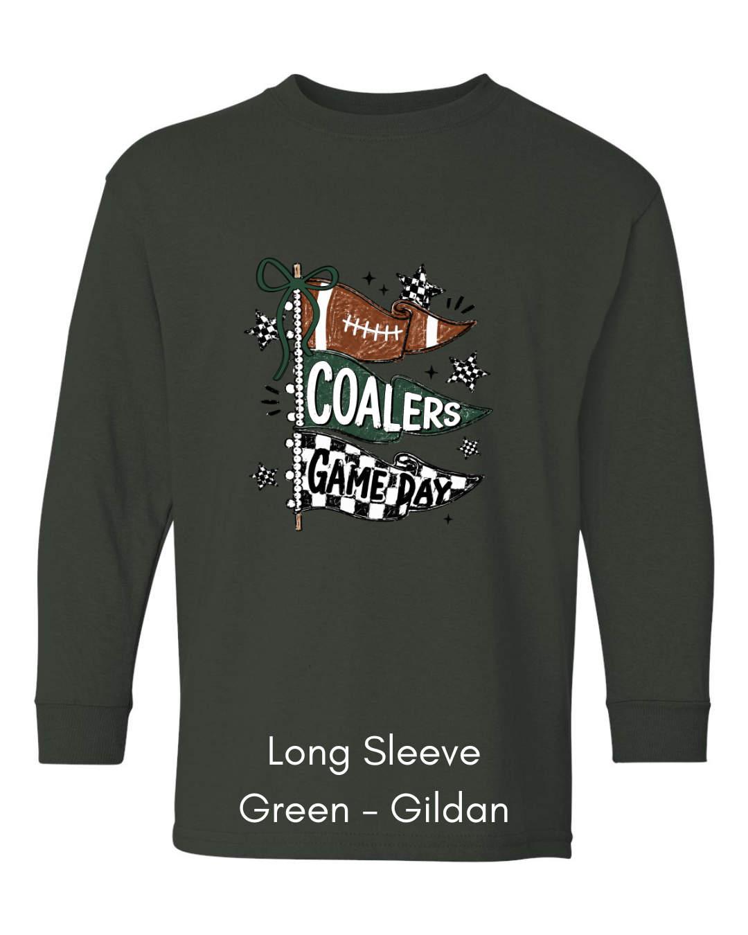 Game Day Coalers Flag (Green) - Youth cc16