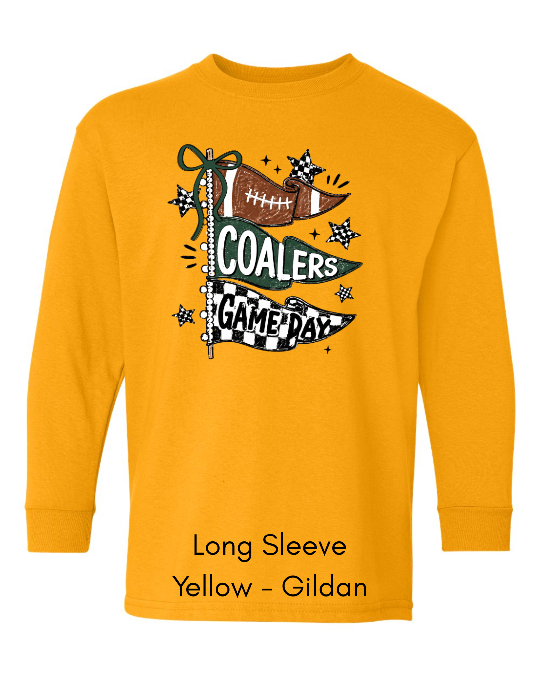 Game Day Coalers Flag (Yellow) - Youth cc16