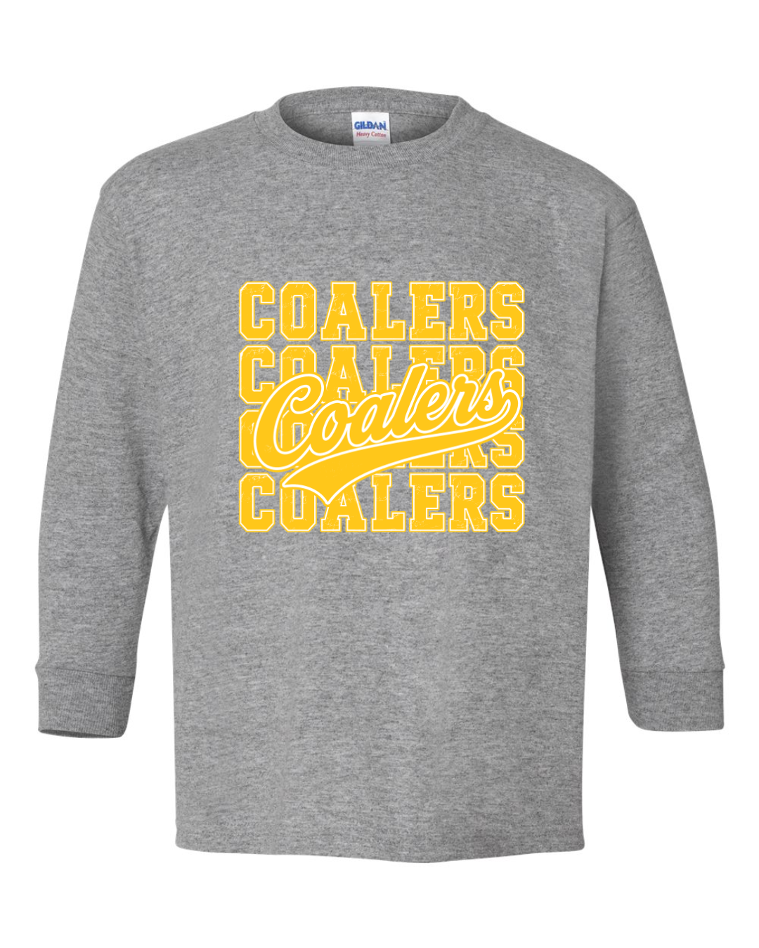 Yellow Coalers CC1 - GILDAN YOUTH