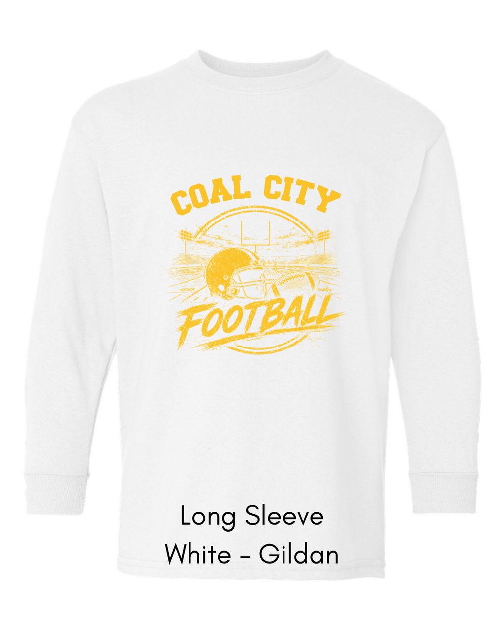 Coal City Football Yellow - Adult cc12