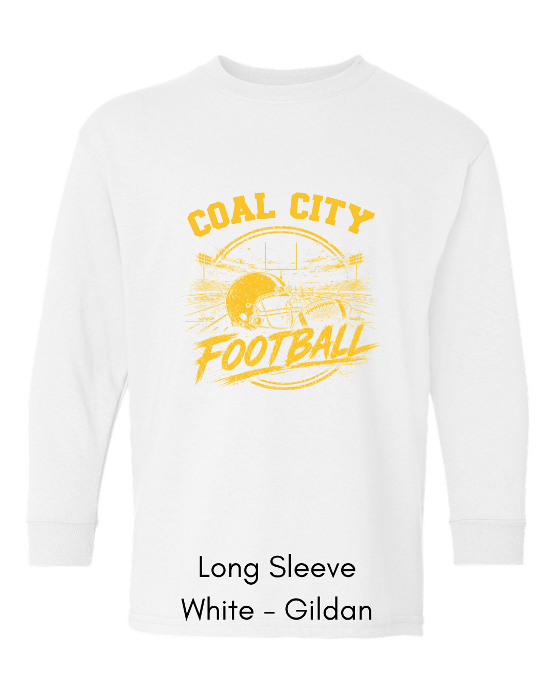 Coal City Football Yellow - Adult cc12