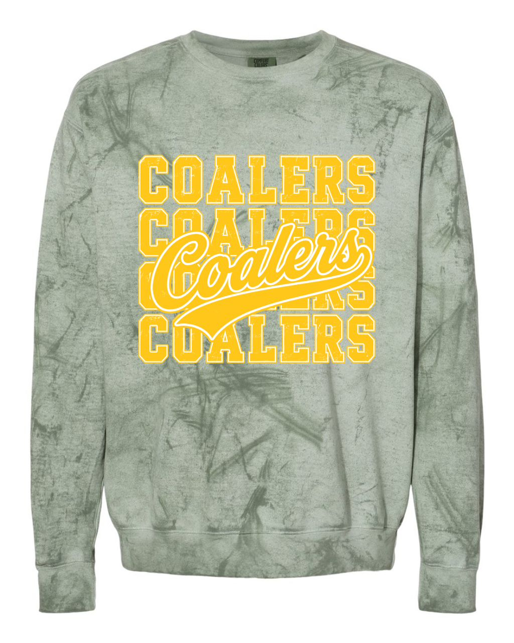 Yellow Coalers CC1 - COMFORT COLORS ADULT