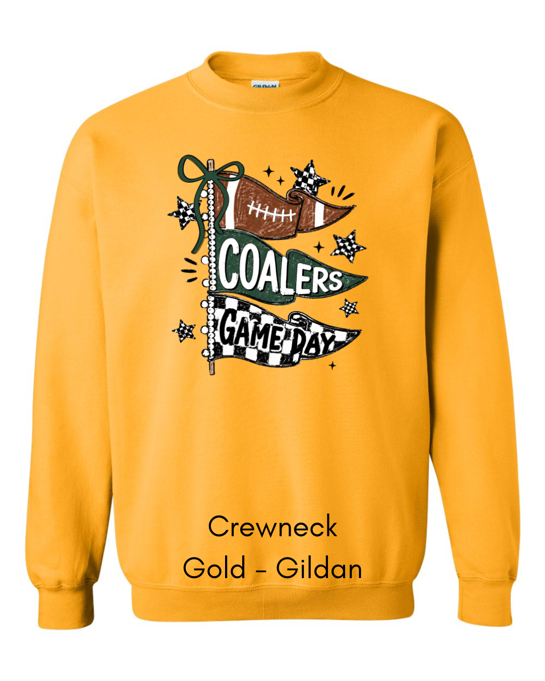 Coalers Game Day Flag (green) - Adult CC16
