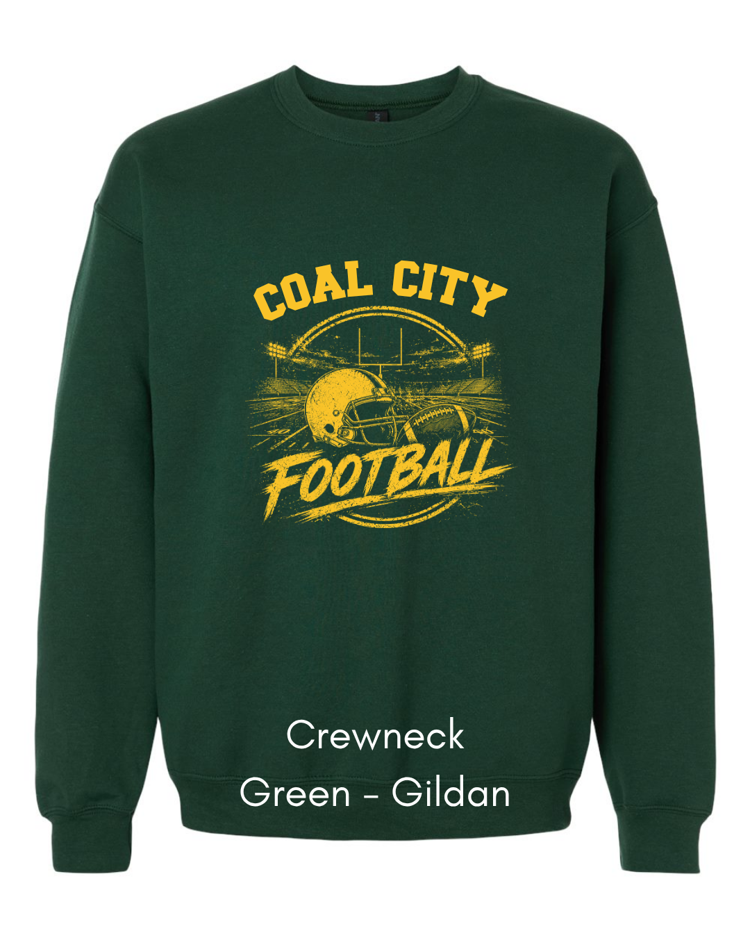 Coal City Football Yellow - Adult cc12