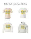 Green Plaid Yellow Stripe Coalers- GILDAN YOUTH