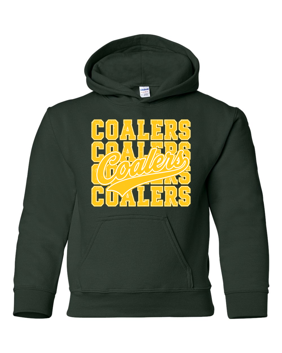 Yellow Coalers CC1 - GILDAN YOUTH
