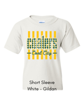 Green Plaid Coalers (Yellow Stripe) - Youth