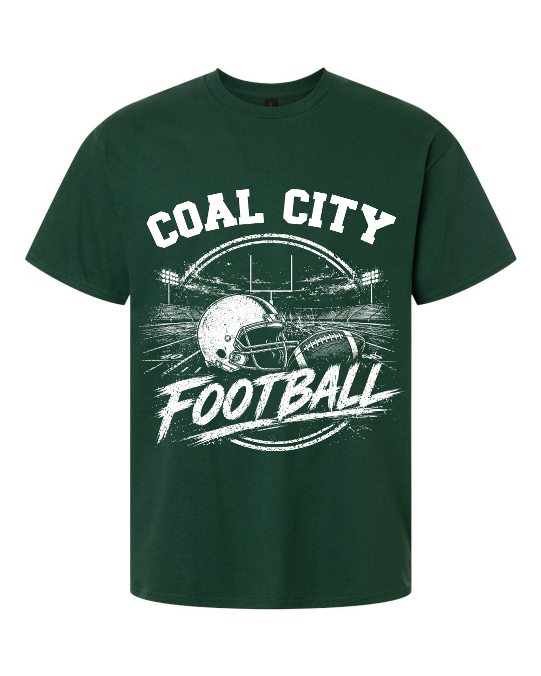Coal City Football Adult T-Shirt (Gildan)