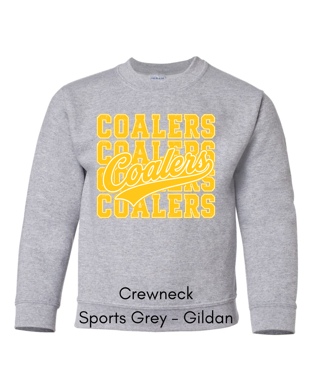Coal City Coalers (Yellow) - Youth cc1