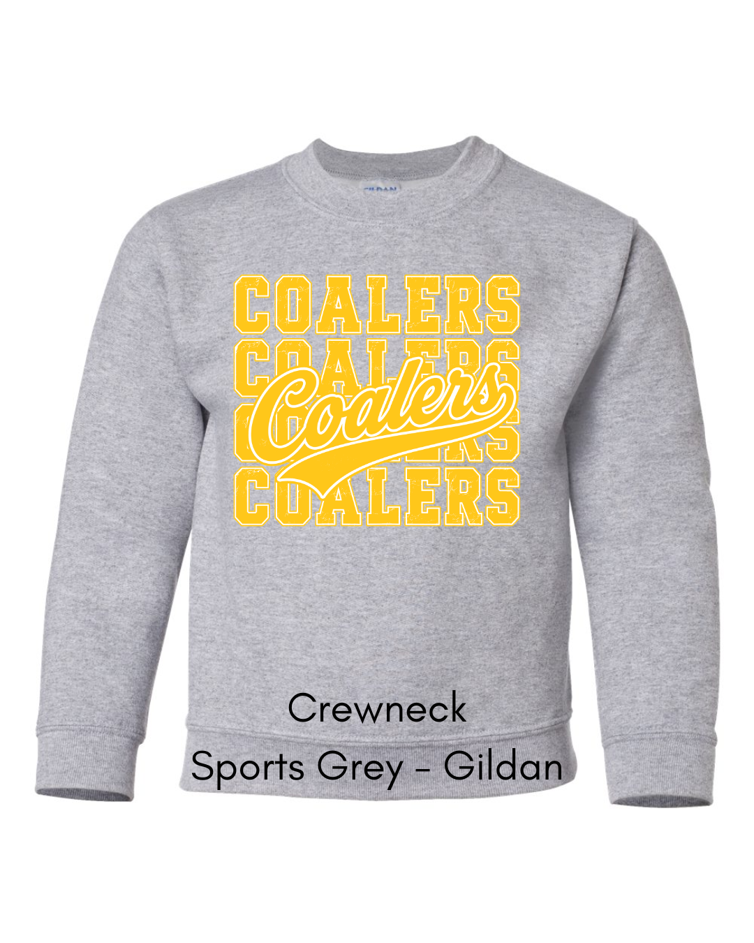 Coal City Coalers (Yellow) - Youth cc1