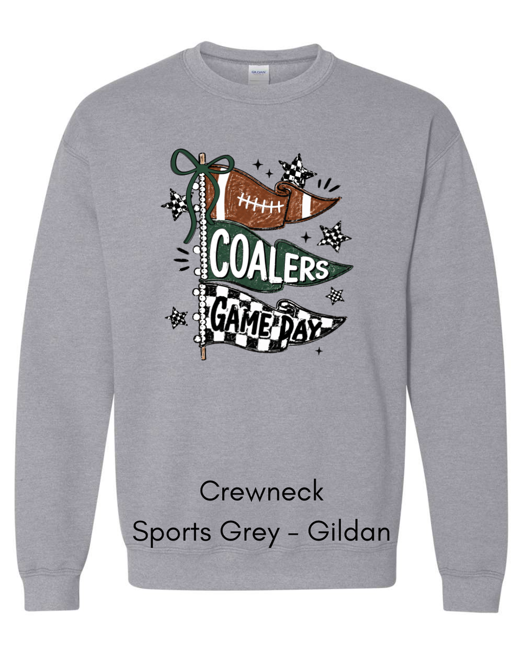 Coalers Game Day Flag (green) - Adult CC16