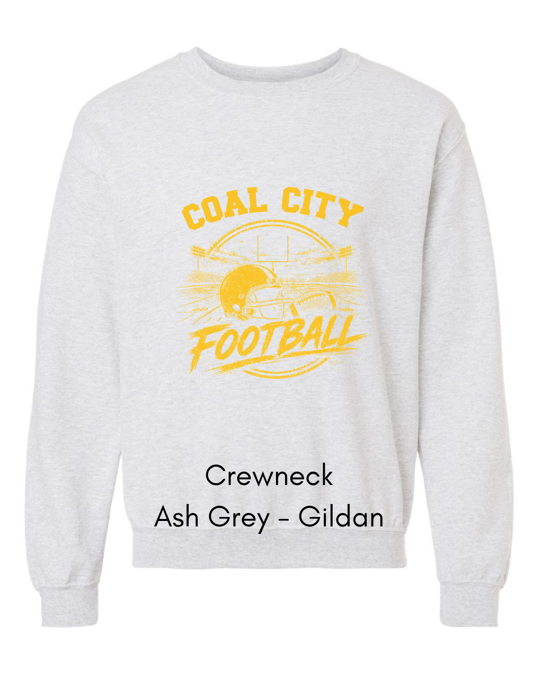 Coal City Football Yellow - Adult cc12