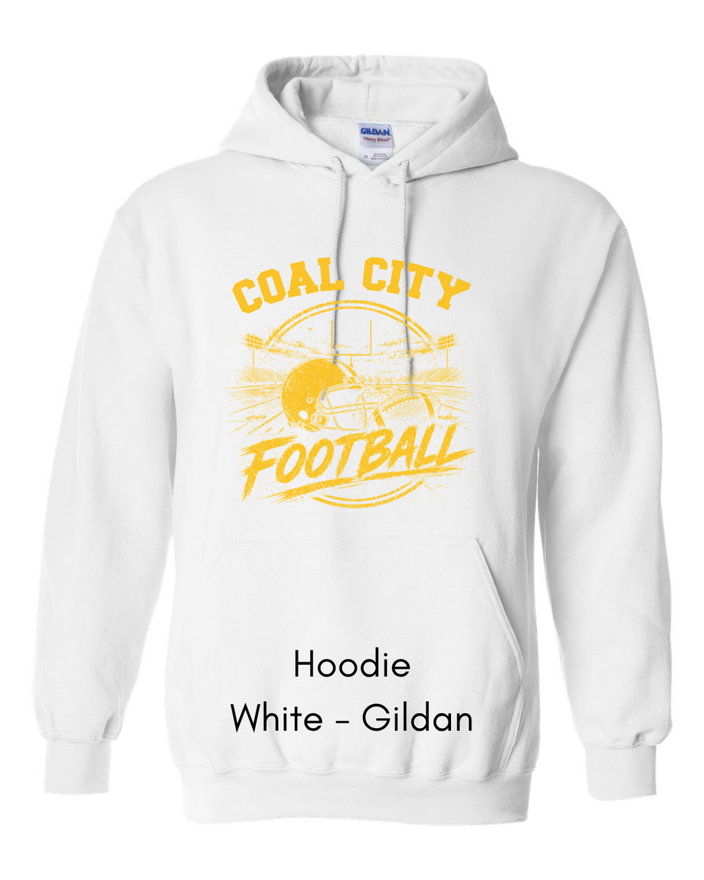 Coal City Football Yellow - Adult cc12
