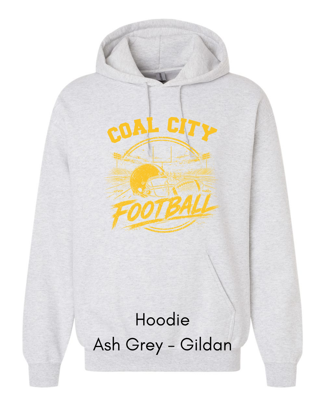 Coal City Football Yellow - Adult cc12