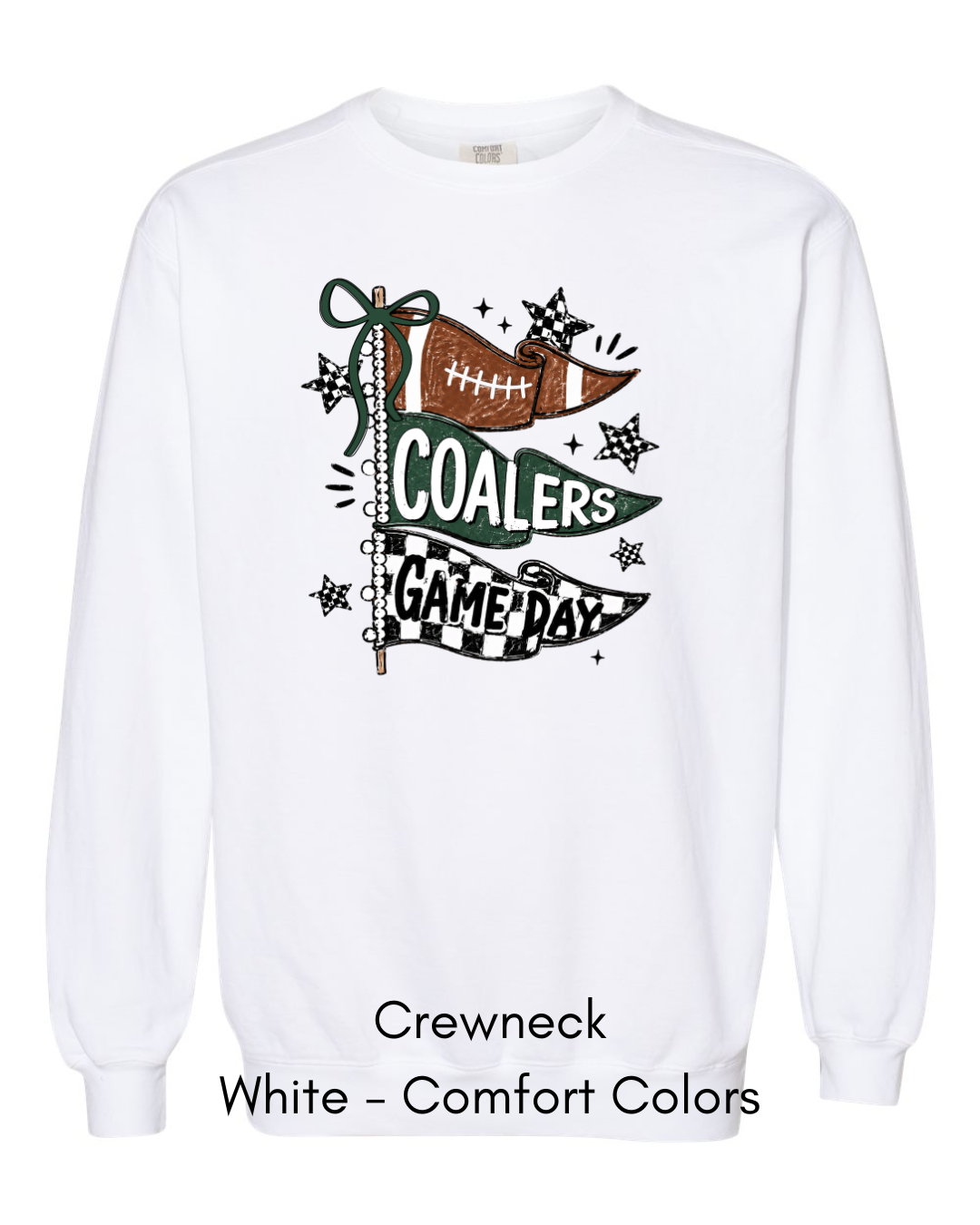 Coalers Game Day Flag (green) - Adult CC16