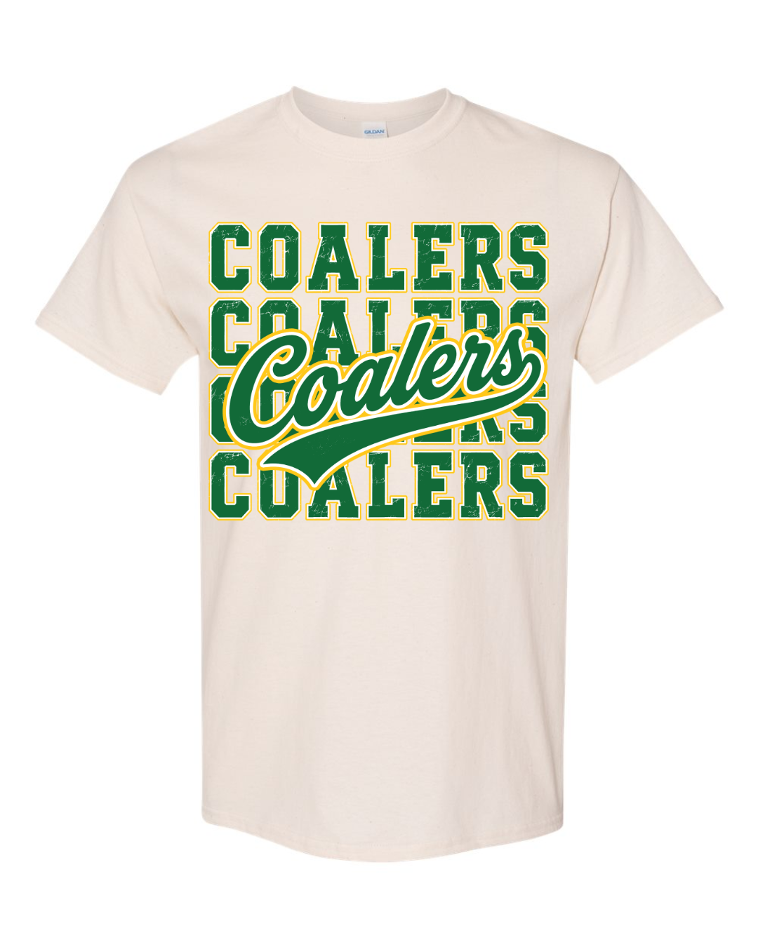 Coal City Coalers T-Shirt (Gildan) Adult
