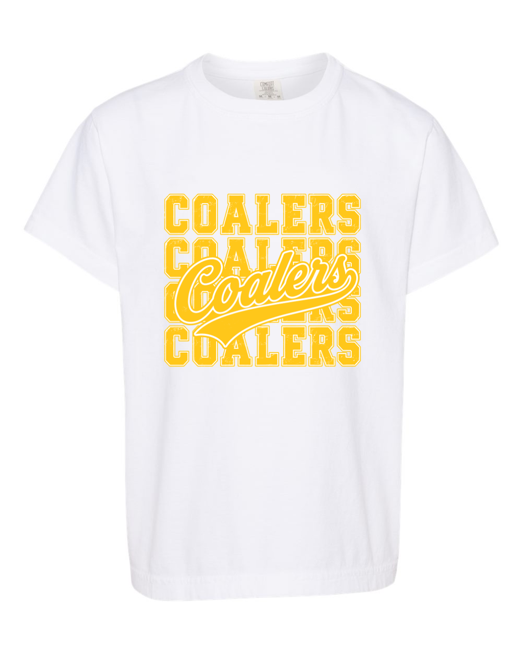 Yellow Coalers CC1 - COMFORT COLORS YOUTH