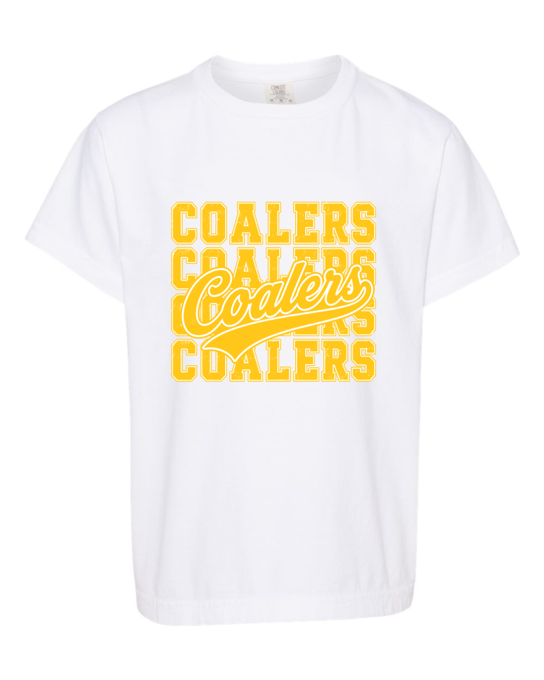 Yellow Coalers CC1 - COMFORT COLORS YOUTH