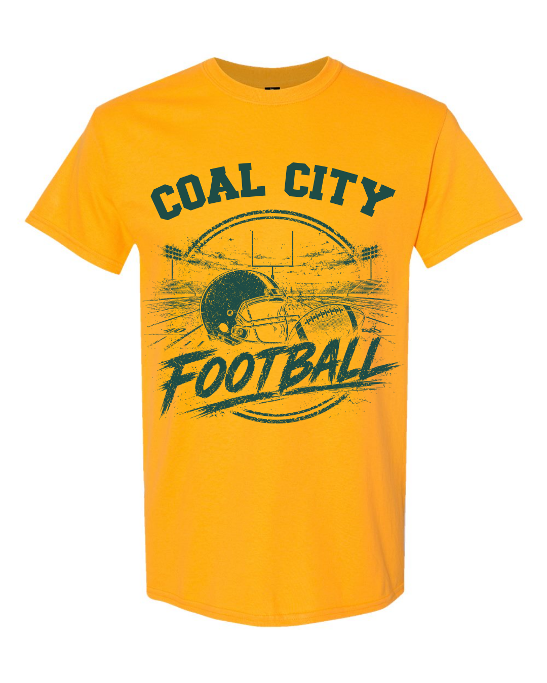 Coal City Football Adult T-Shirt (Gildan)