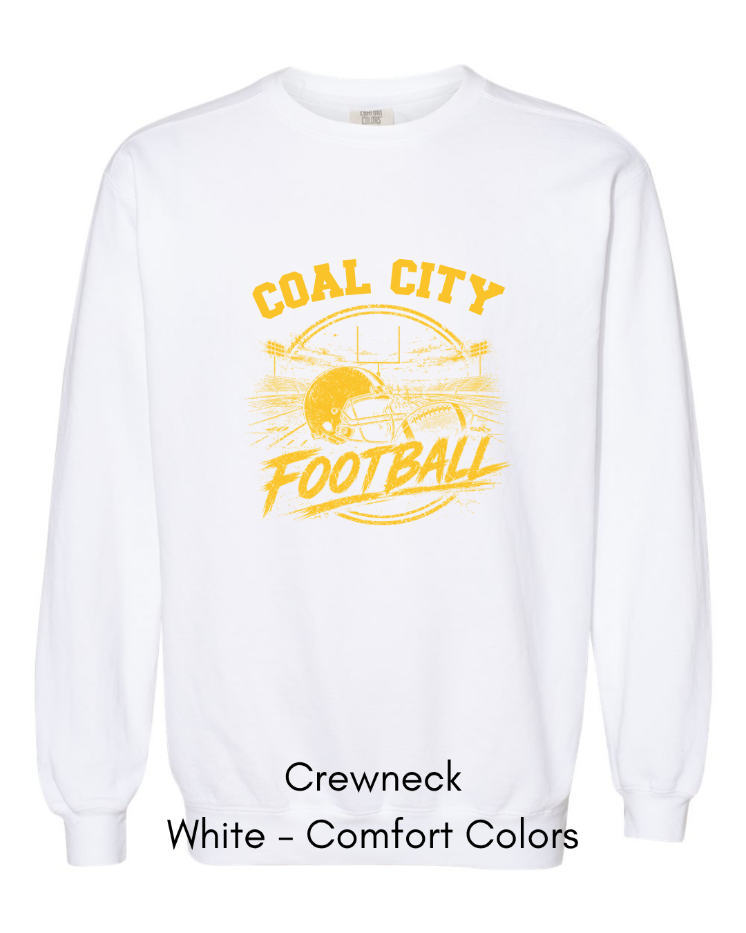 Coal City Football Yellow - Adult cc12