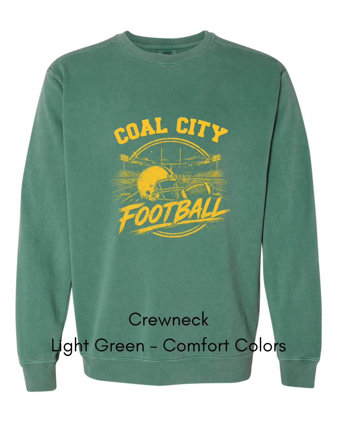 Coal City Football Yellow - Adult cc12
