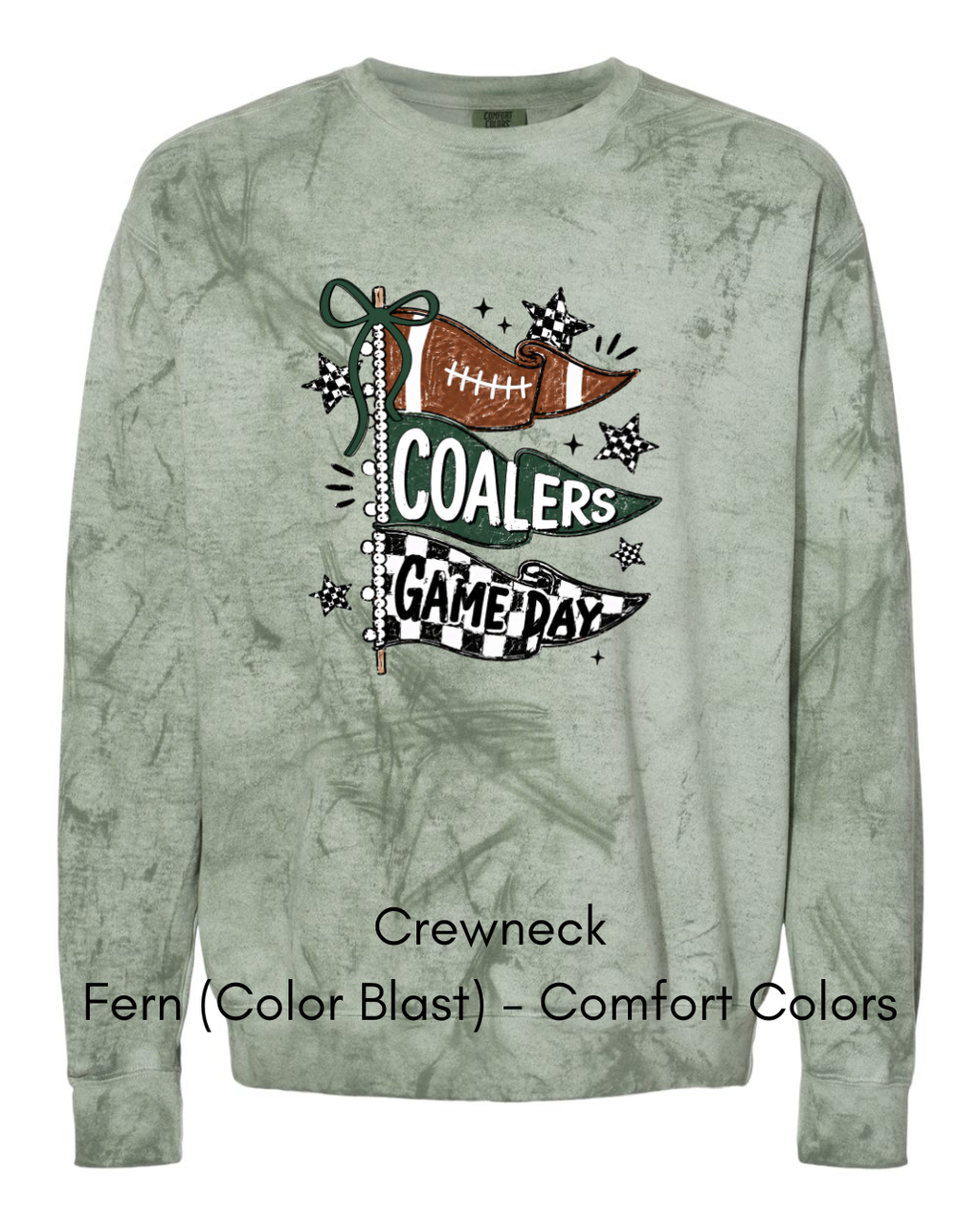 Coalers Game Day Flag (green) - Adult CC16