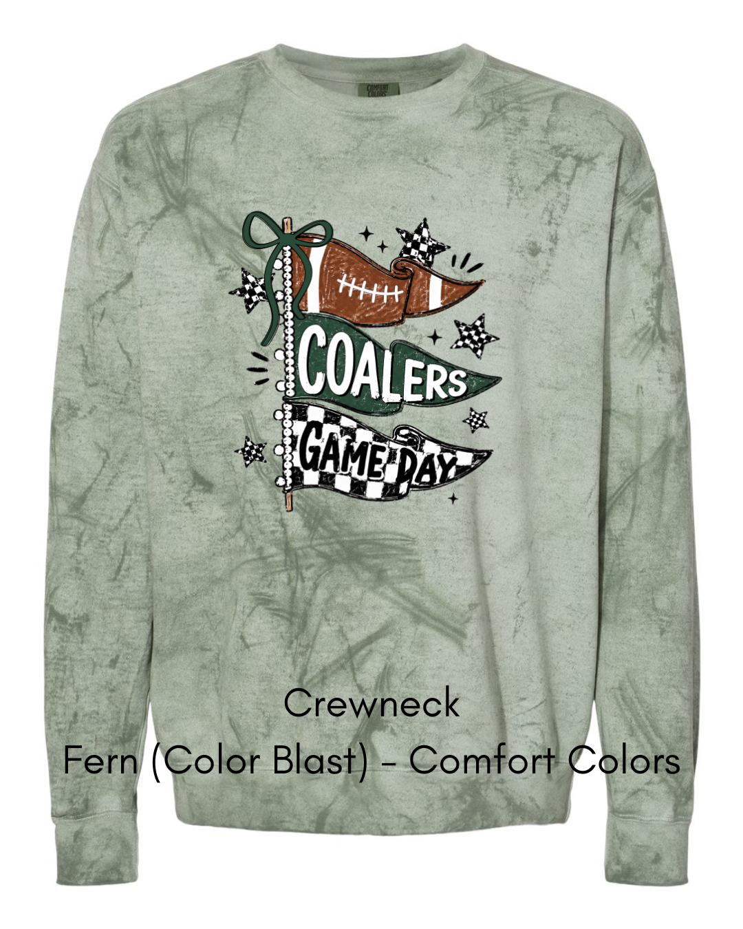 Coalers Game Day Flag (green) - Adult CC16