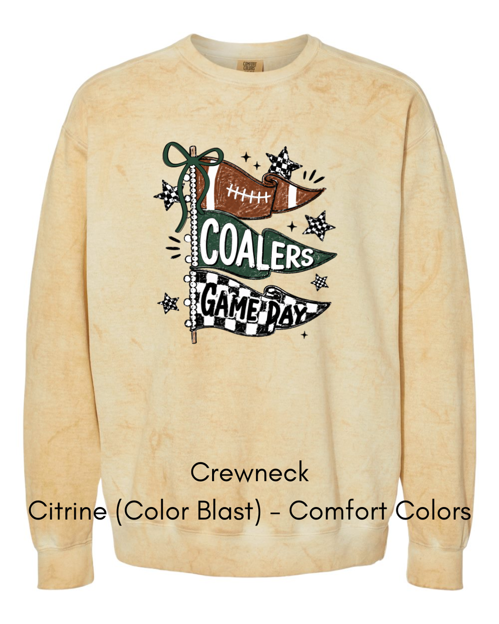Coalers Game Day Flag (green) - Adult CC16