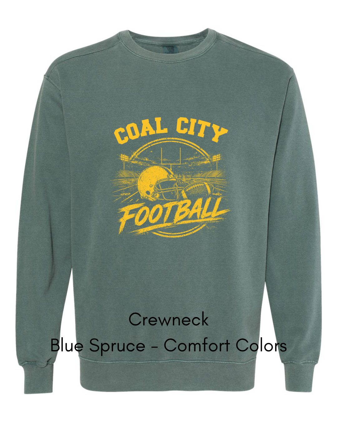 Coal City Football Yellow - Adult cc12
