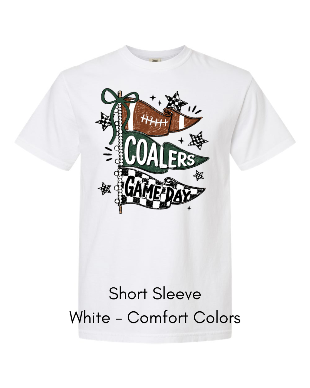 Coalers Game Day Flag (green) - Adult CC16