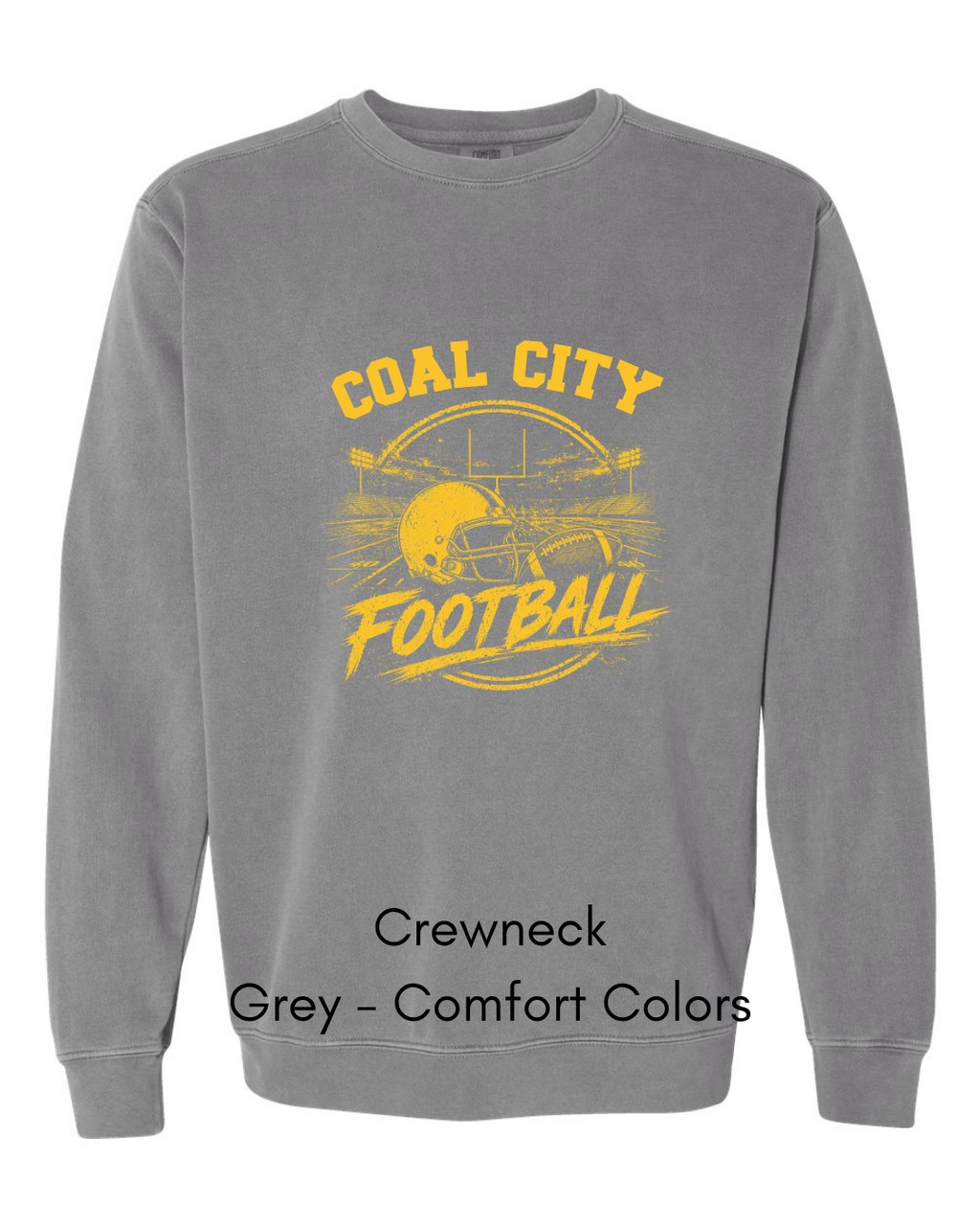 Coal City Football Yellow - Adult cc12