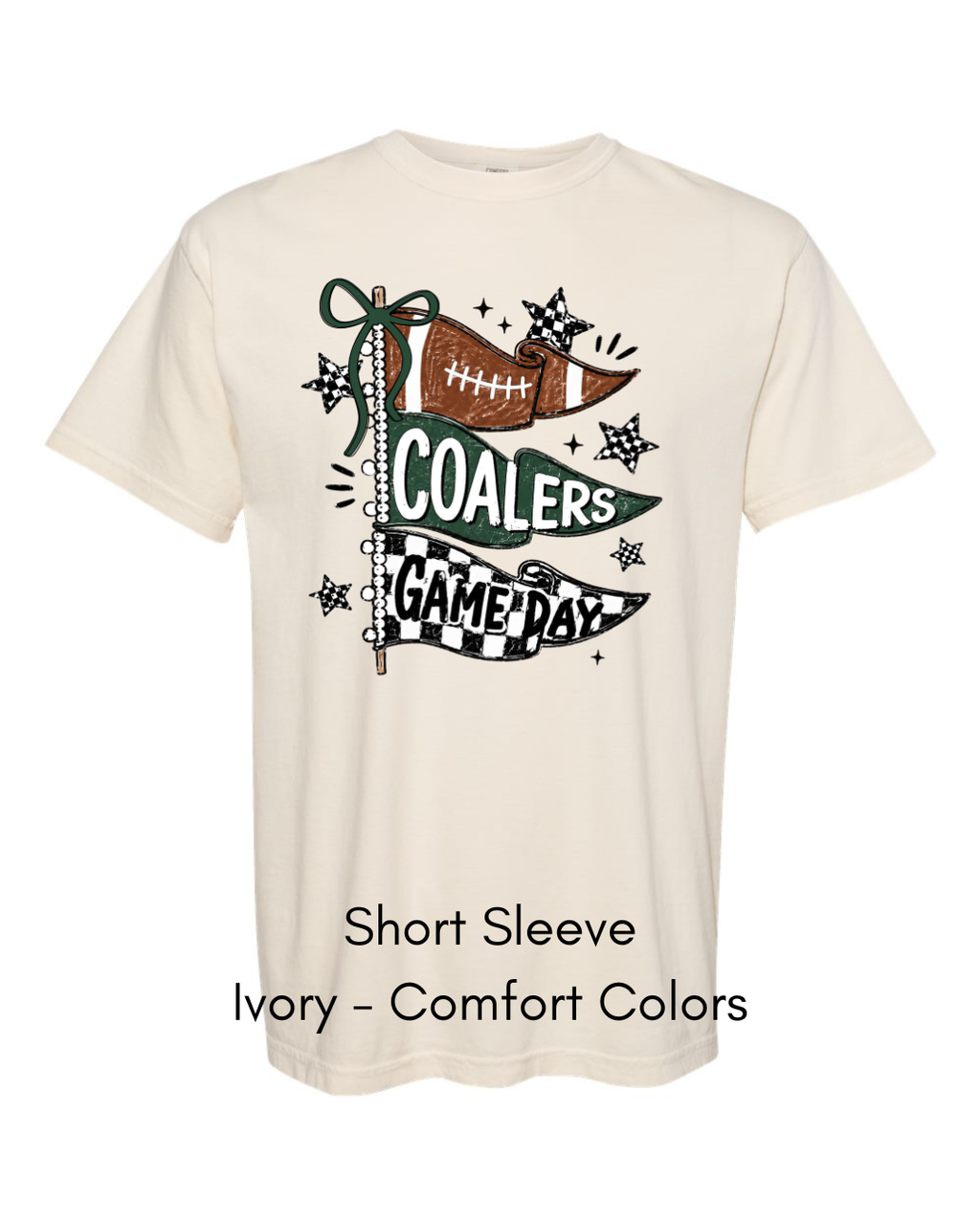 Coalers Game Day Flag (green) - Adult CC16