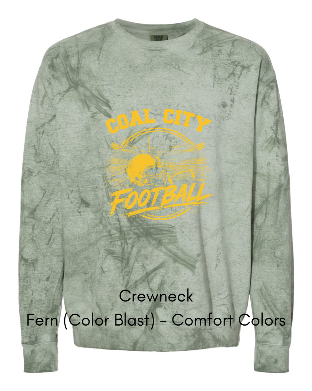Coal City Football Yellow - Adult cc12