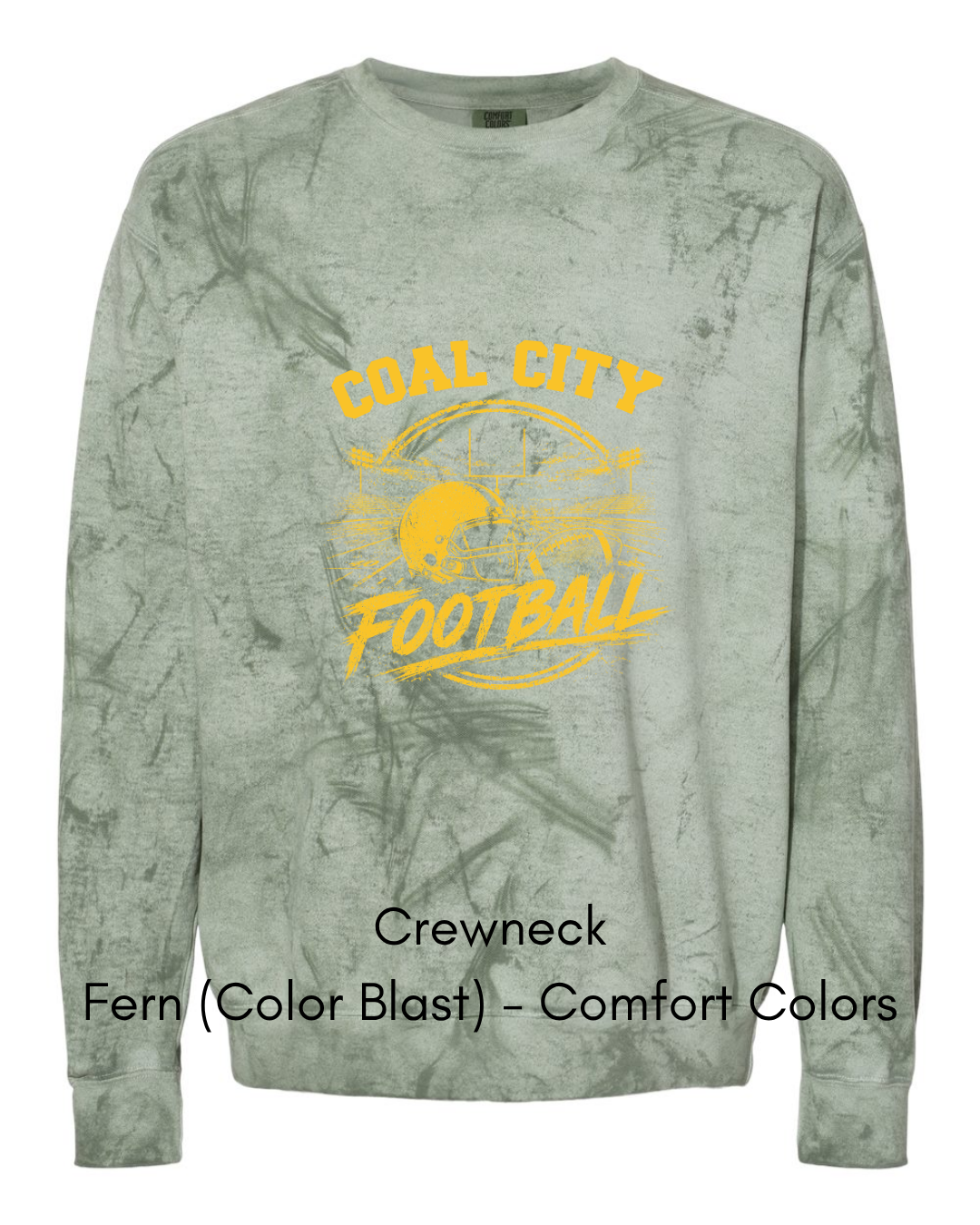 Coal City Football Yellow - Adult cc12