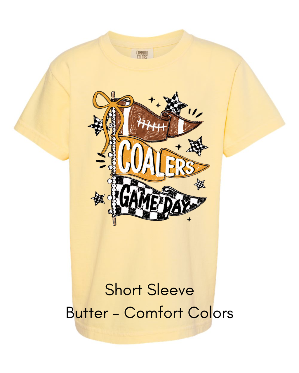 Coalers Game Day Flag (yellow) - Adult CC16