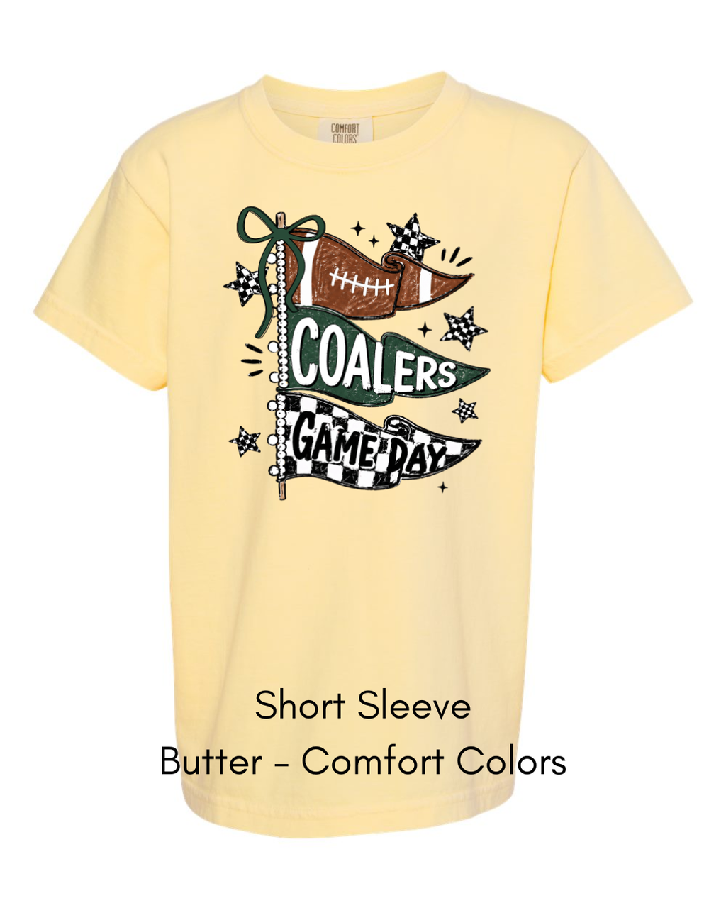 Coalers Game Day Flag (green) - Adult CC16