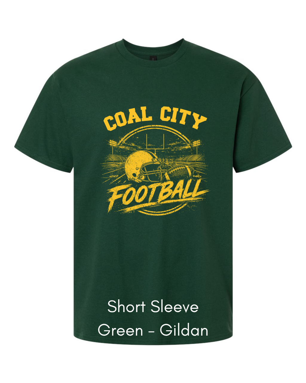 Coal City Football Yellow - Adult cc12