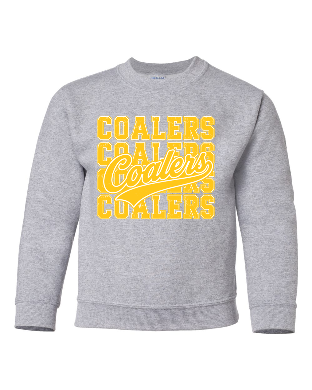 Yellow Coalers CC1 - GILDAN YOUTH