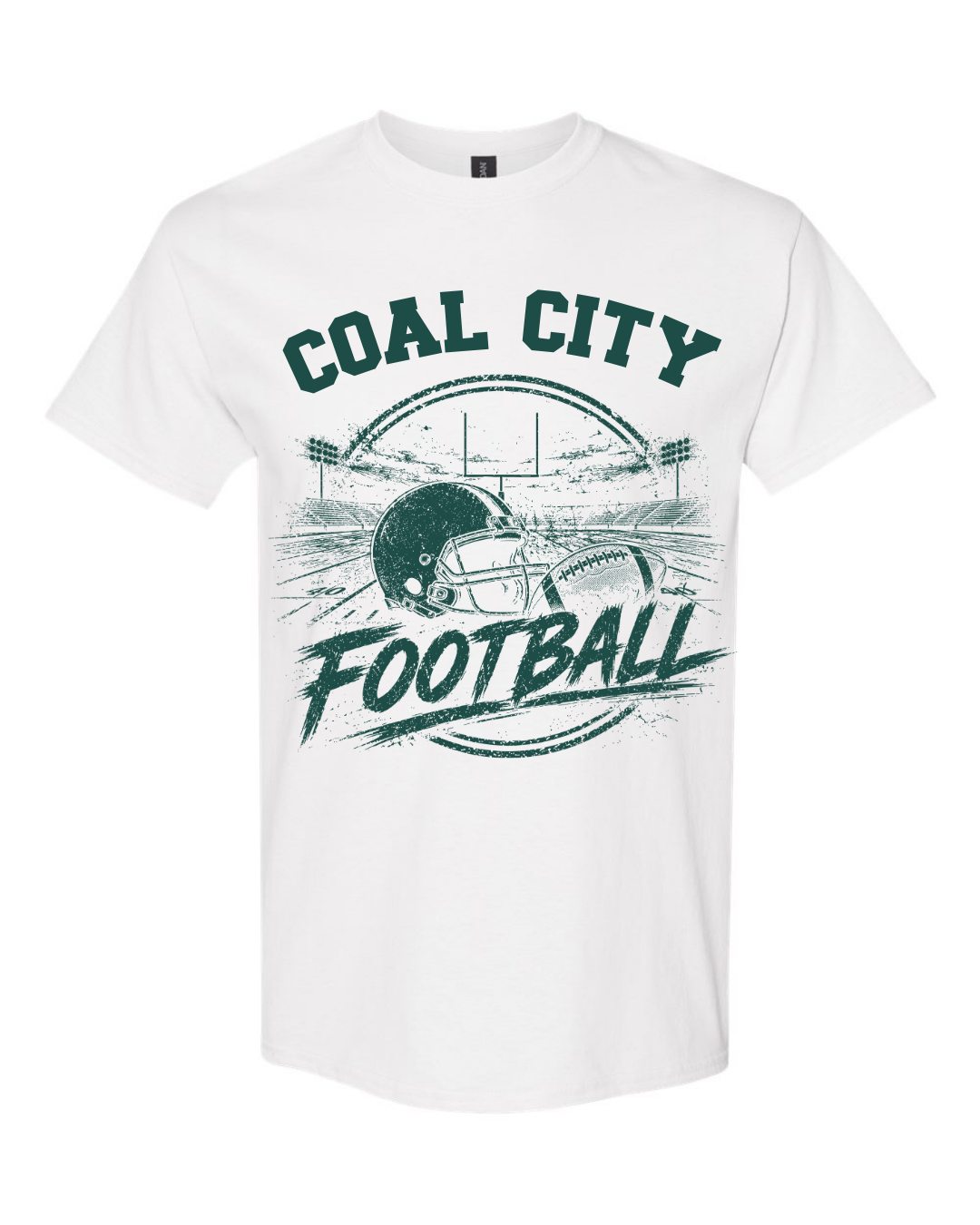 Coal City Football Adult T-Shirt (Gildan)