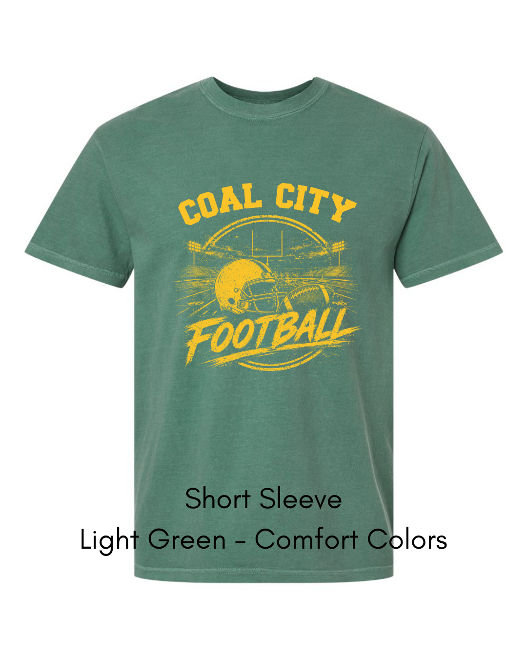 Coal City Football Yellow - Adult cc12