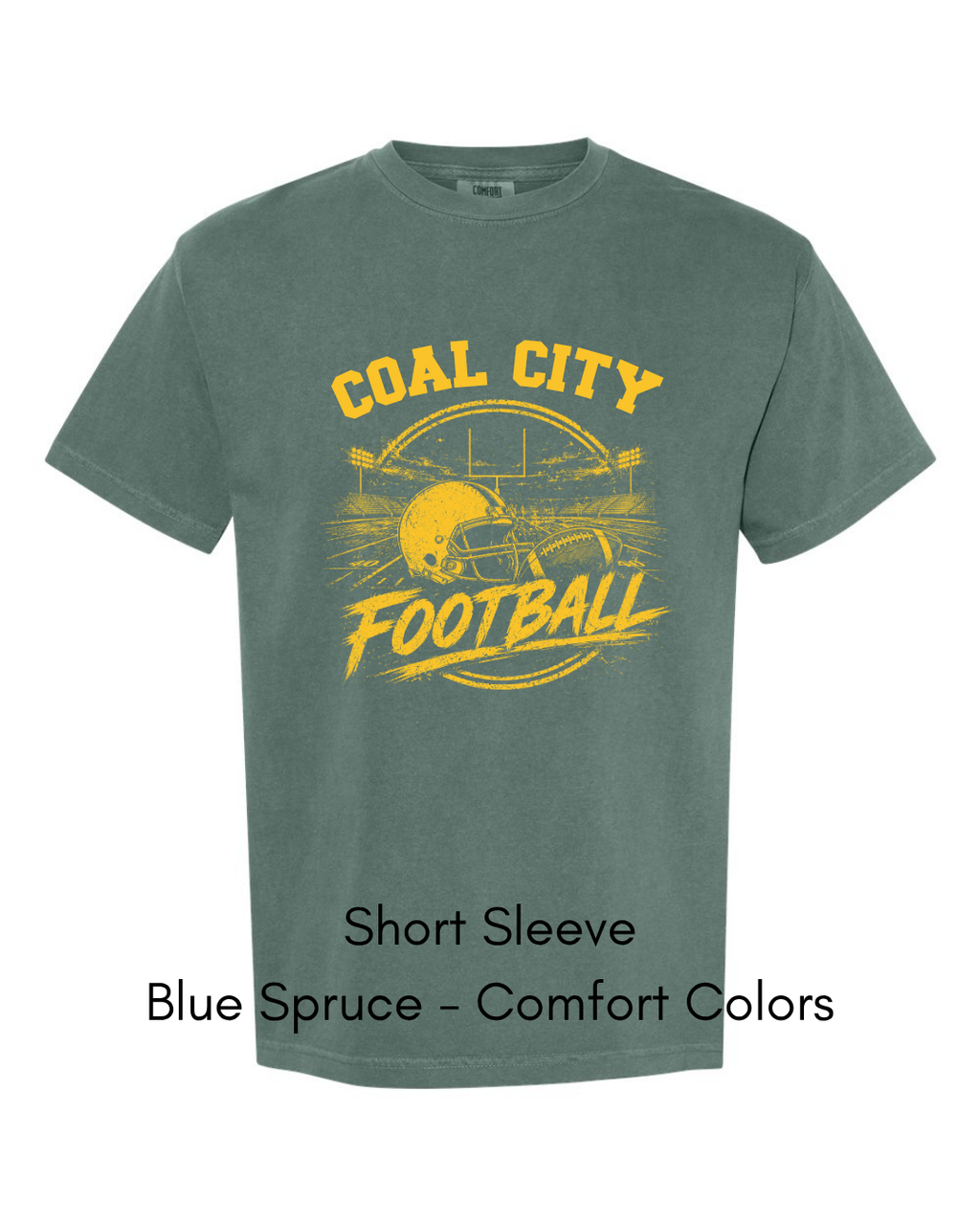 Coal City Football Yellow - Adult cc12