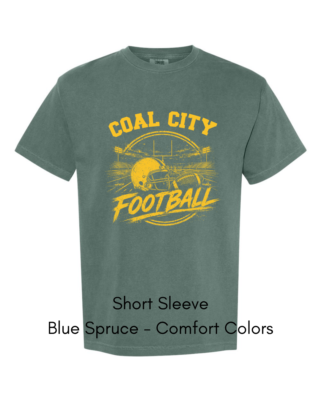 Coal City Football Yellow - Adult cc12