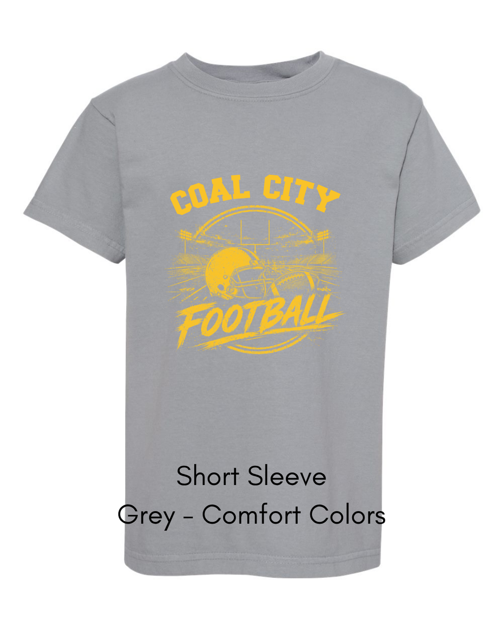 Coal City Football Yellow - Adult cc12
