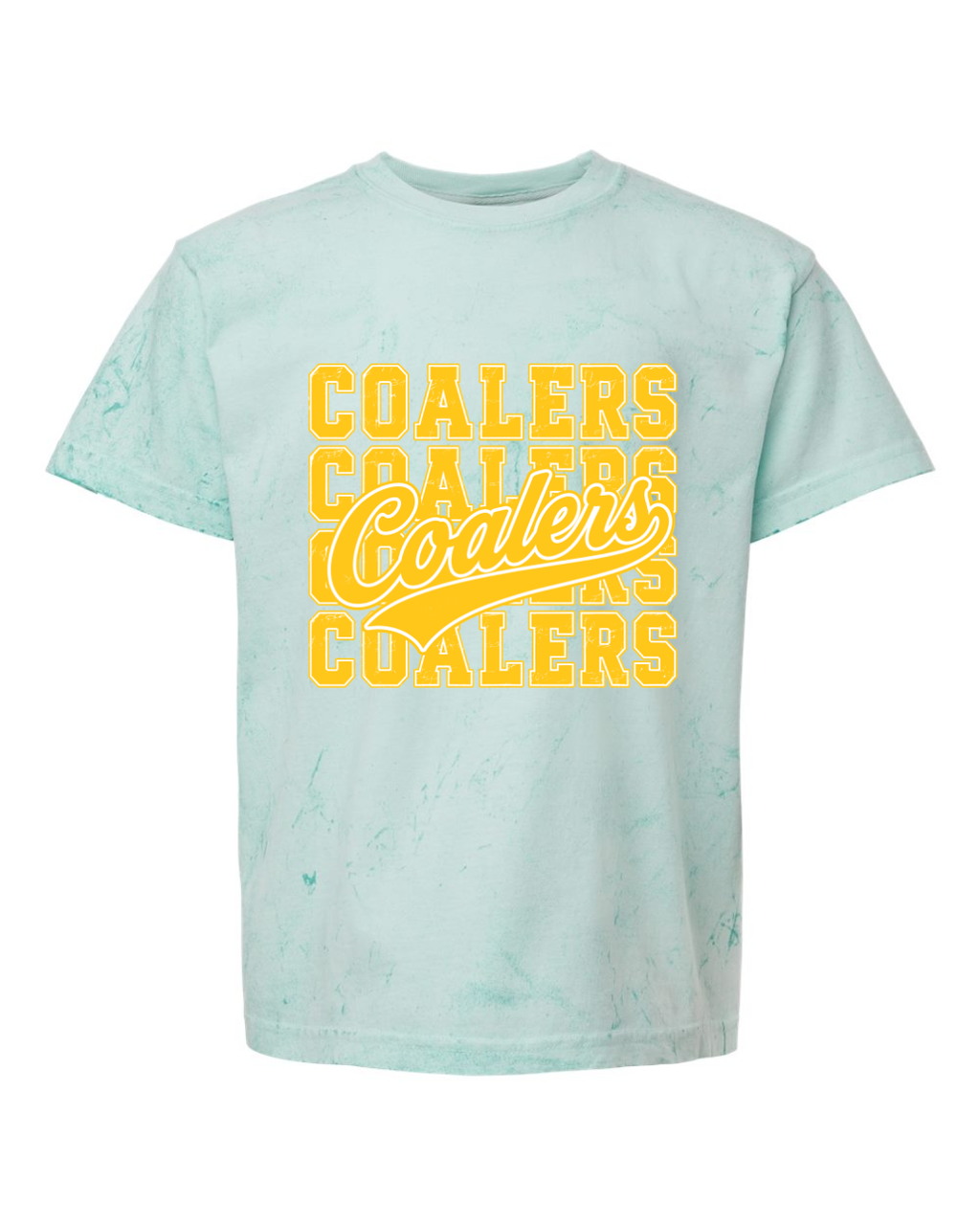 Yellow Coalers CC1 - COMFORT COLORS YOUTH