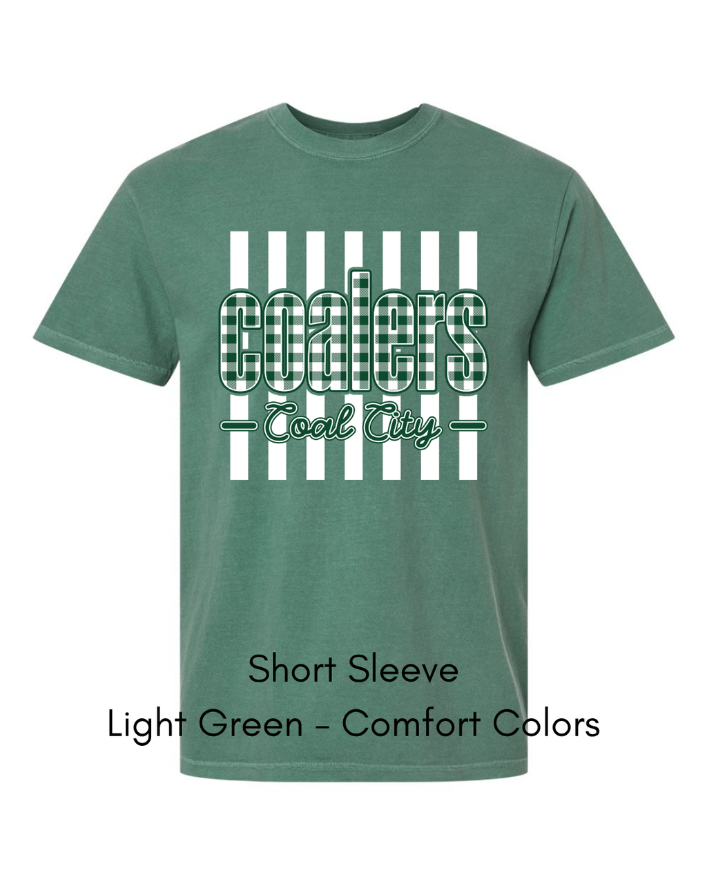 Plaid Coalers (Green) - Adult