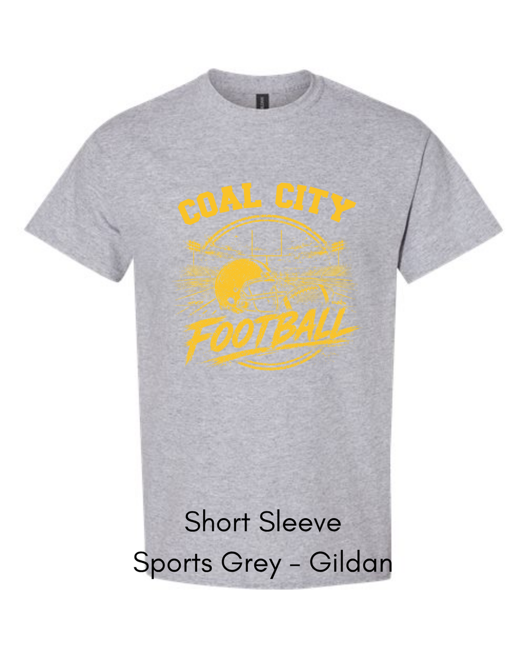 Coal City Football Yellow - Adult cc12