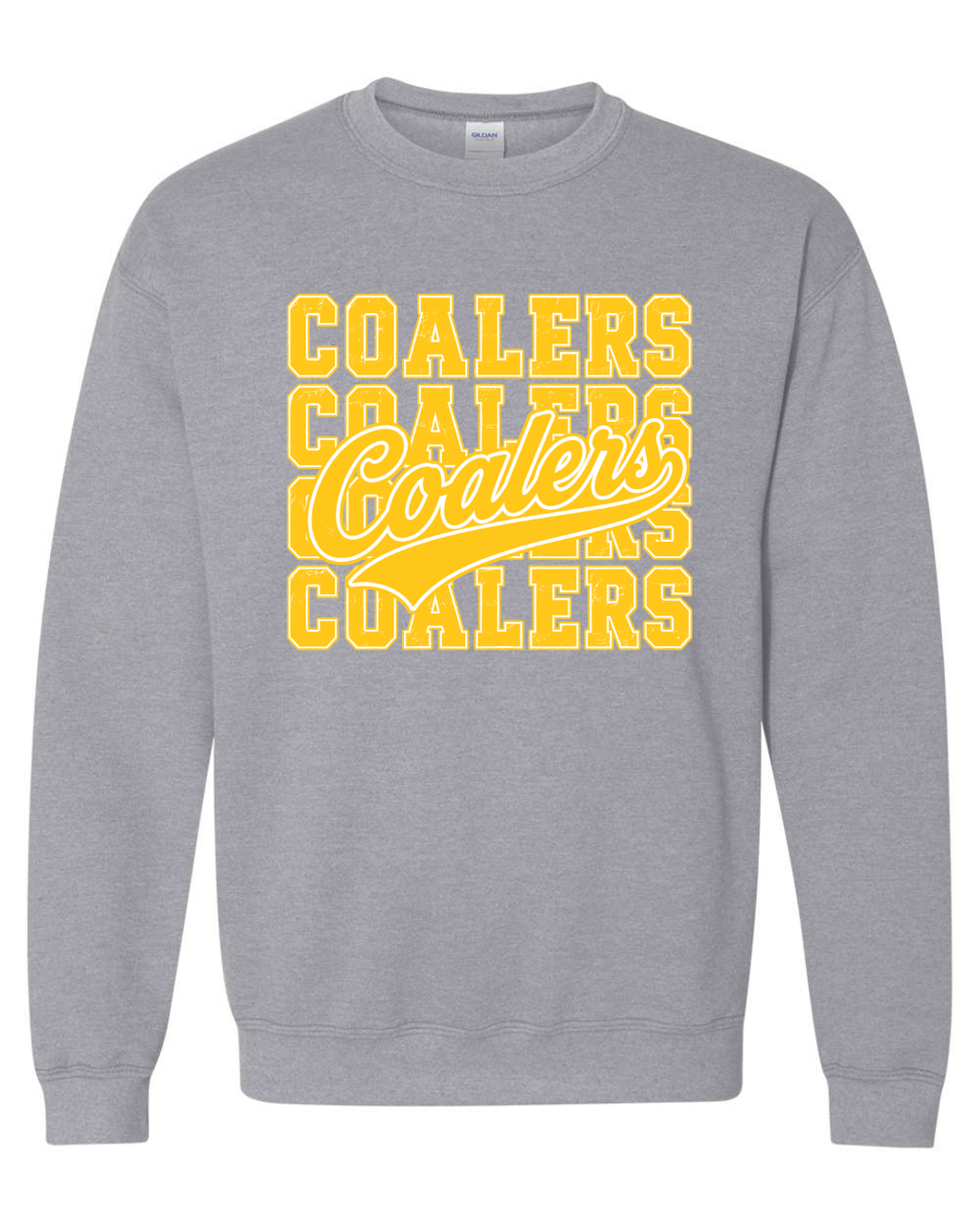 Yellow Coalers CC1 - GILDAN ADULT